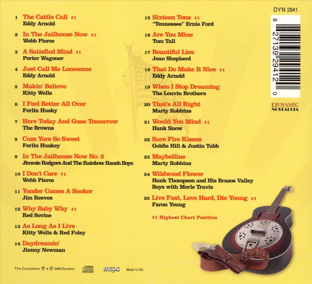 Country Hit Parade 1955 cover art