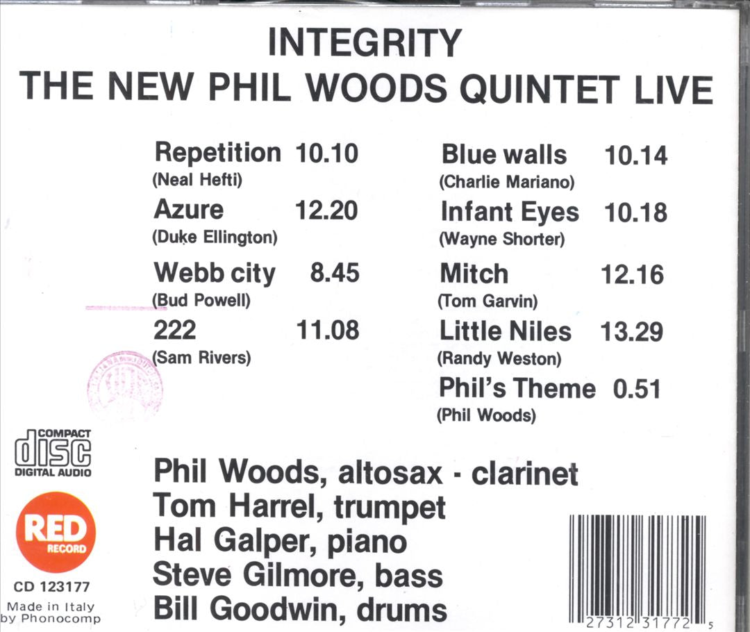 Integrity cover art