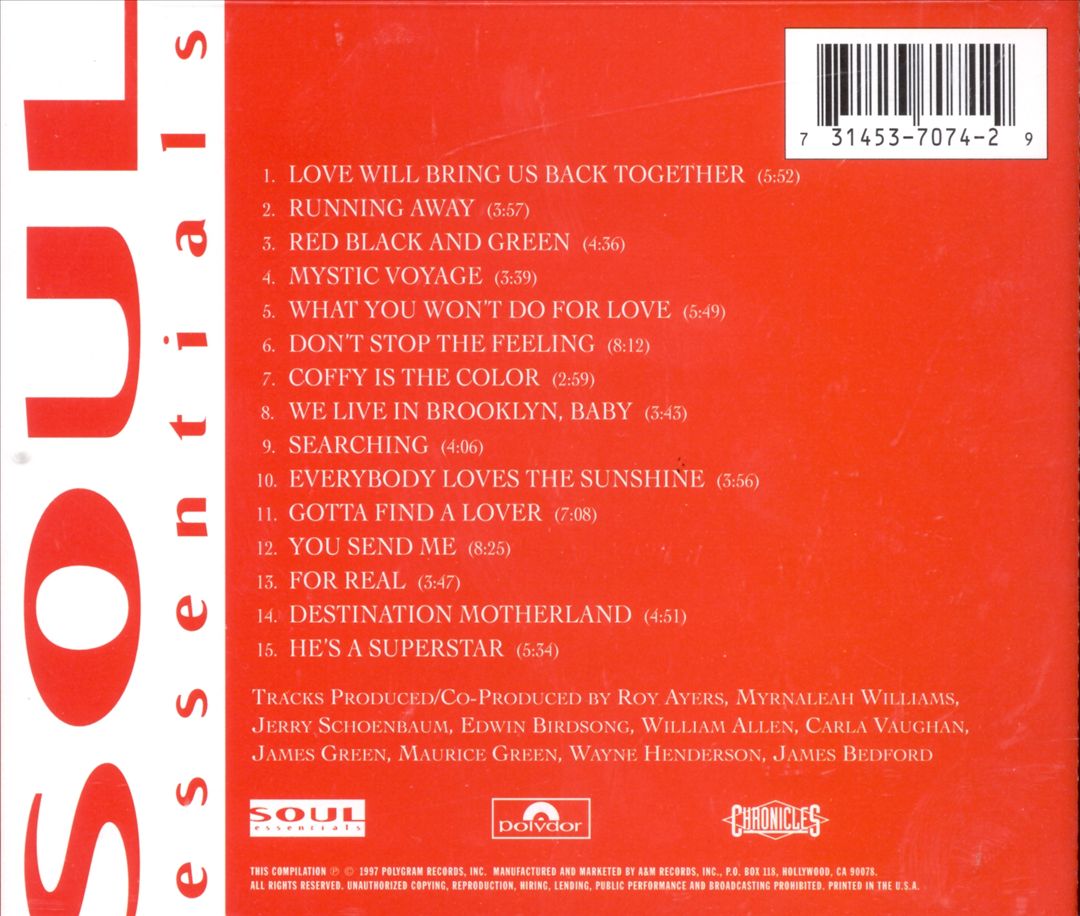 Best of Roy Ayers: Love Fantasy cover art