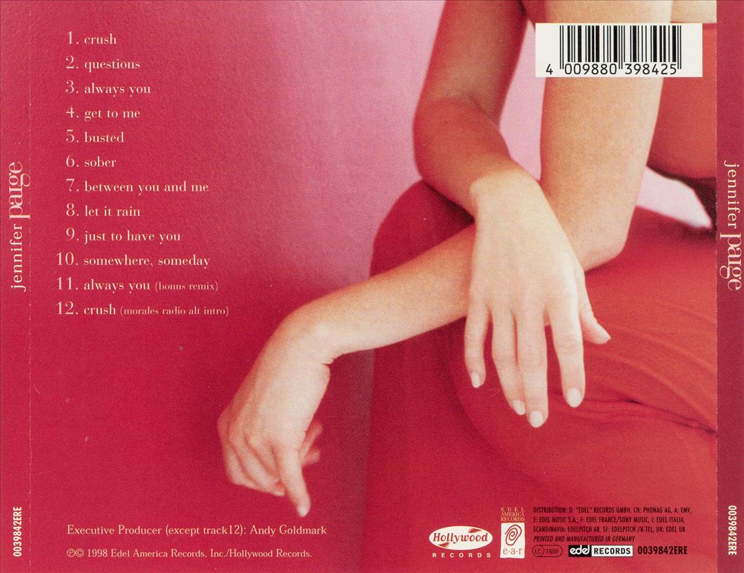 Jennifer Paige [China Bonus Track] cover art
