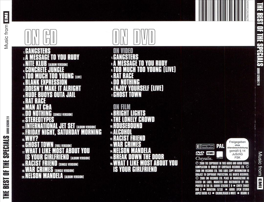 Best of the Specials cover art