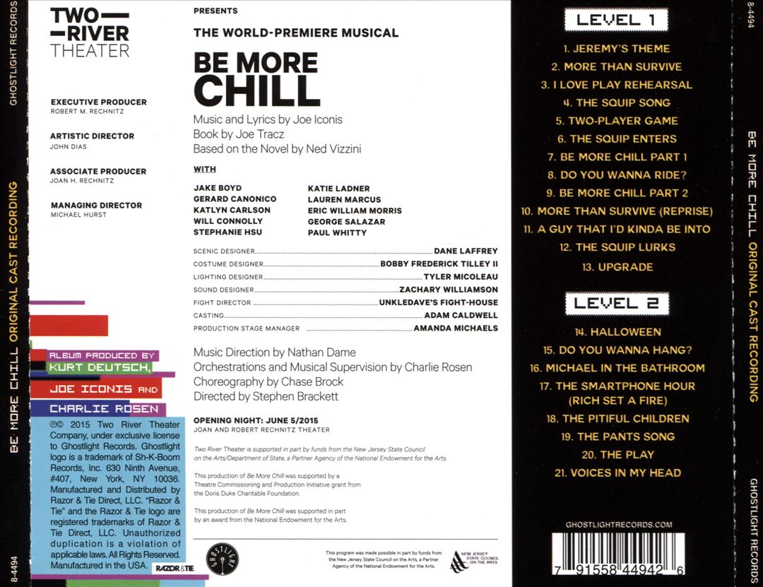 Be More Chill [Original N.J. Cast] cover art
