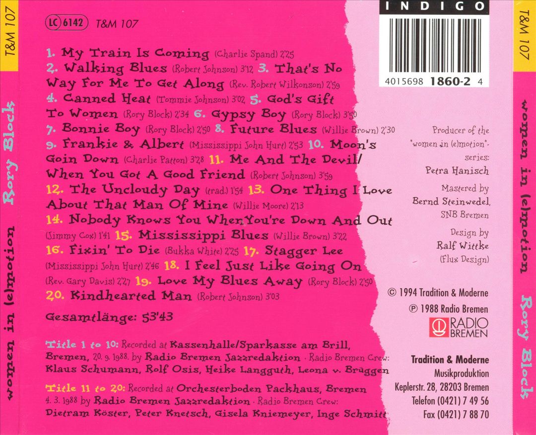 Women in (E)motion cover art