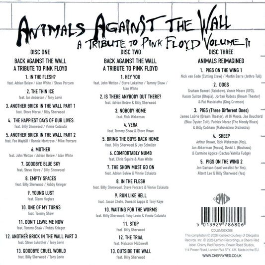 Animals Against the Wall: A Tribute to Pink Floyd, Vol. 2 cover art