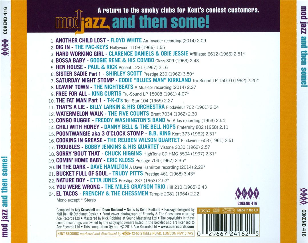 Mod Jazz and Then Some! cover art