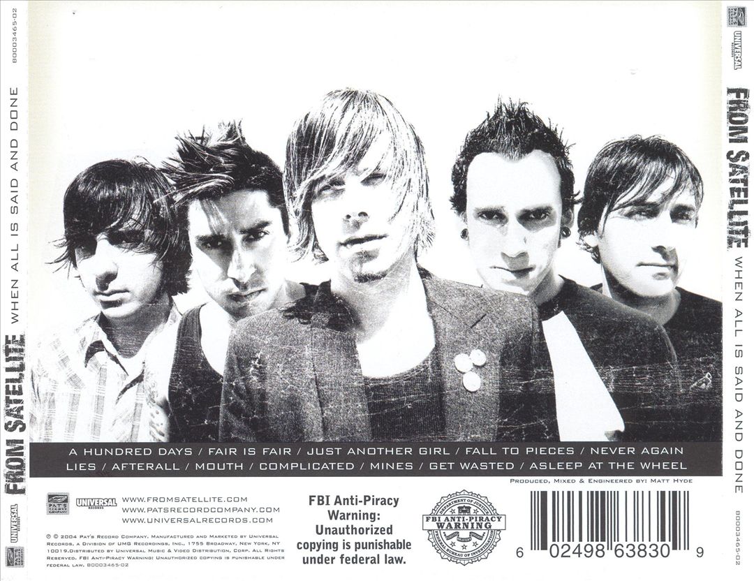 When All Is Said and Done cover art