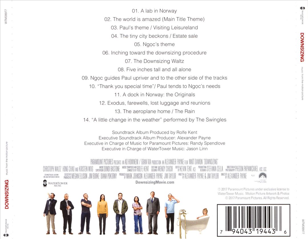 Downsizing [Music from the Motion Picture] cover art