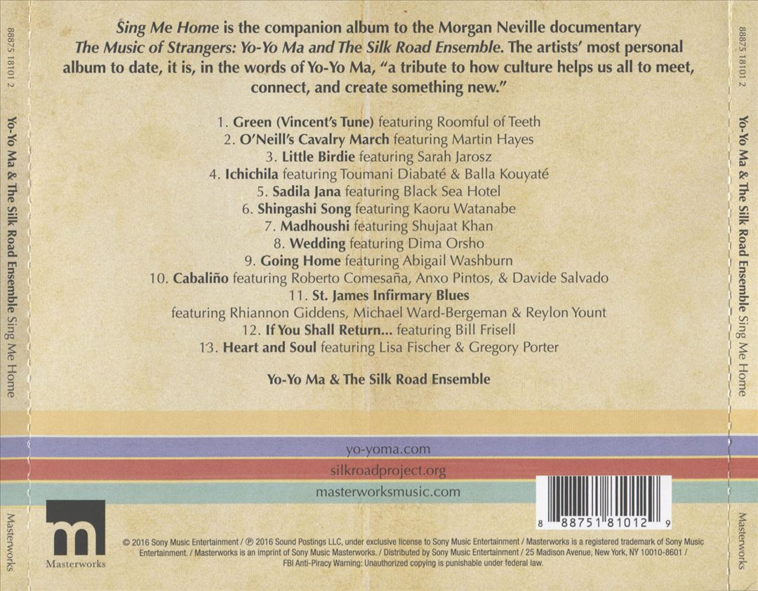 Sing Me Home cover art