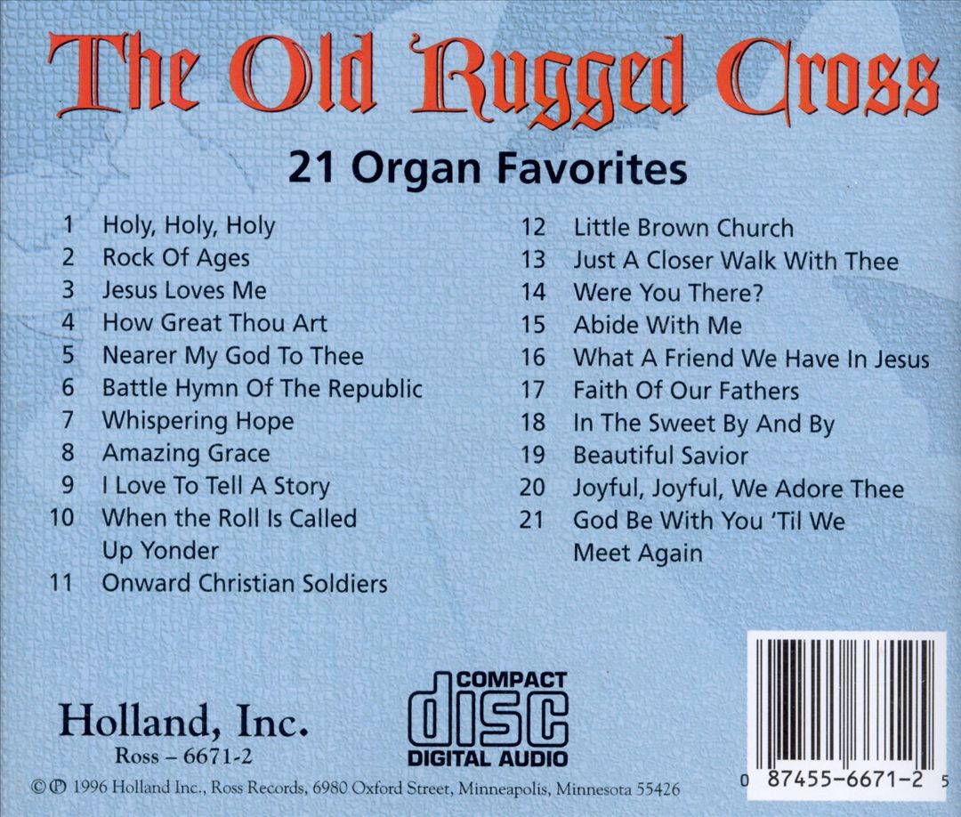 Old Rugged Cross: 21 Organ Favorites cover art