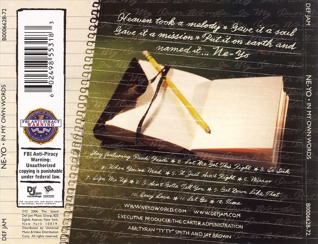 In My Own Words cover art