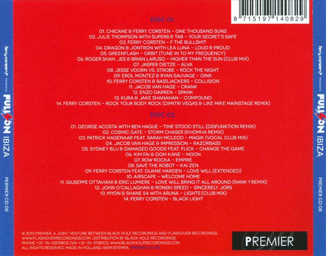 Full On Ibiza cover art