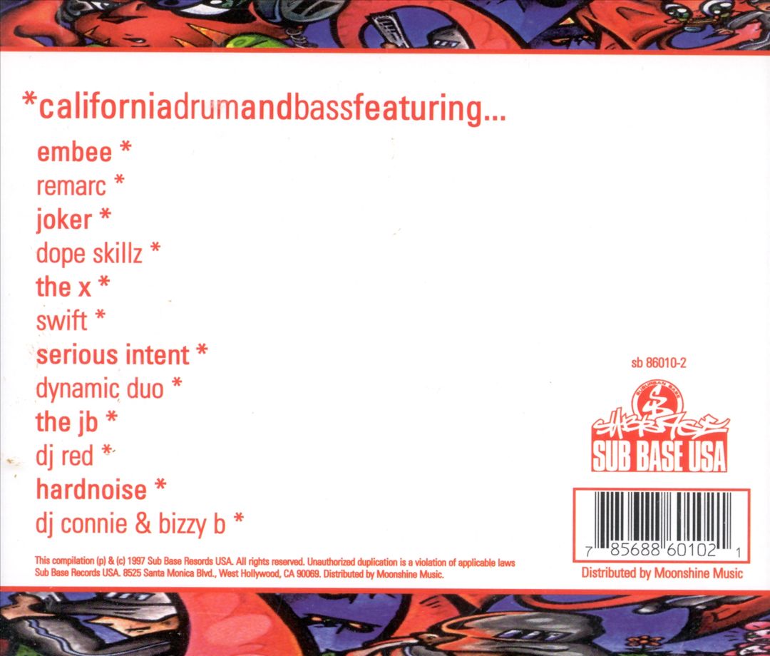 California Drum and Bass cover art