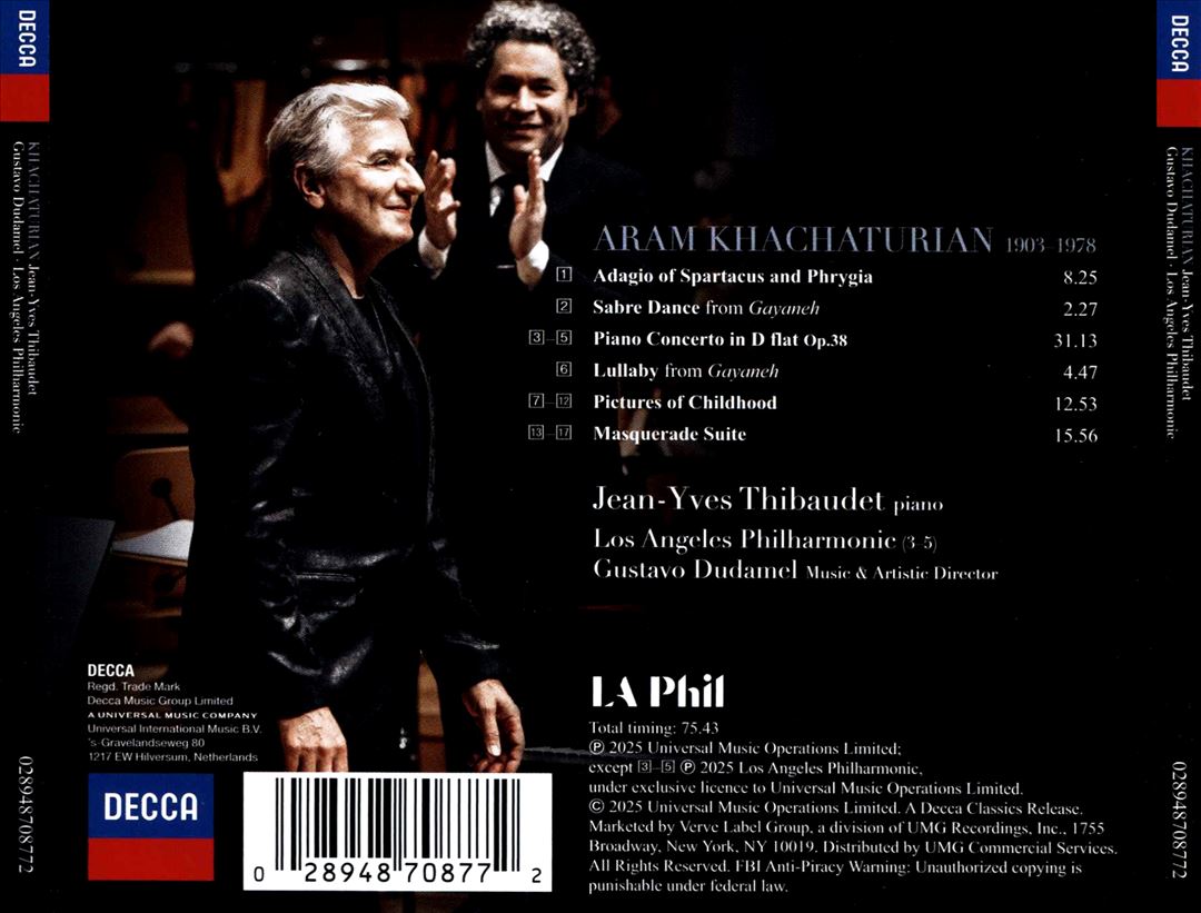 Khachaturian cover art