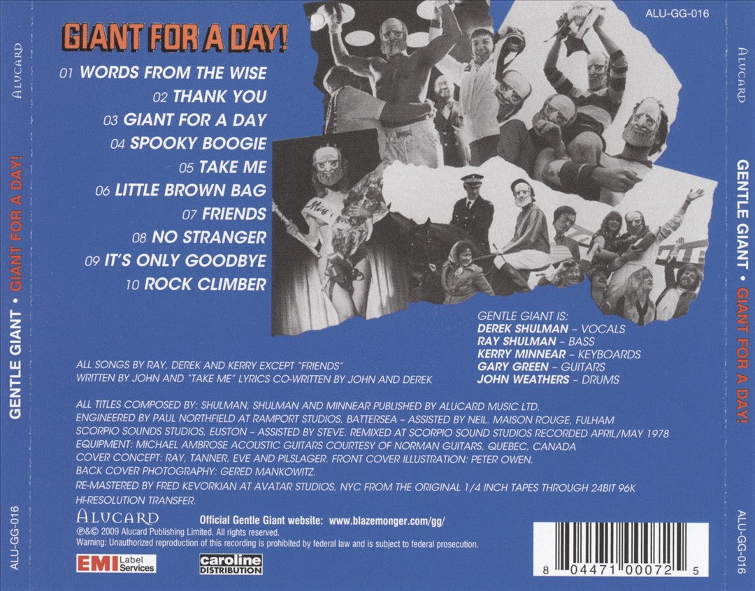 Giant for a Day! cover art