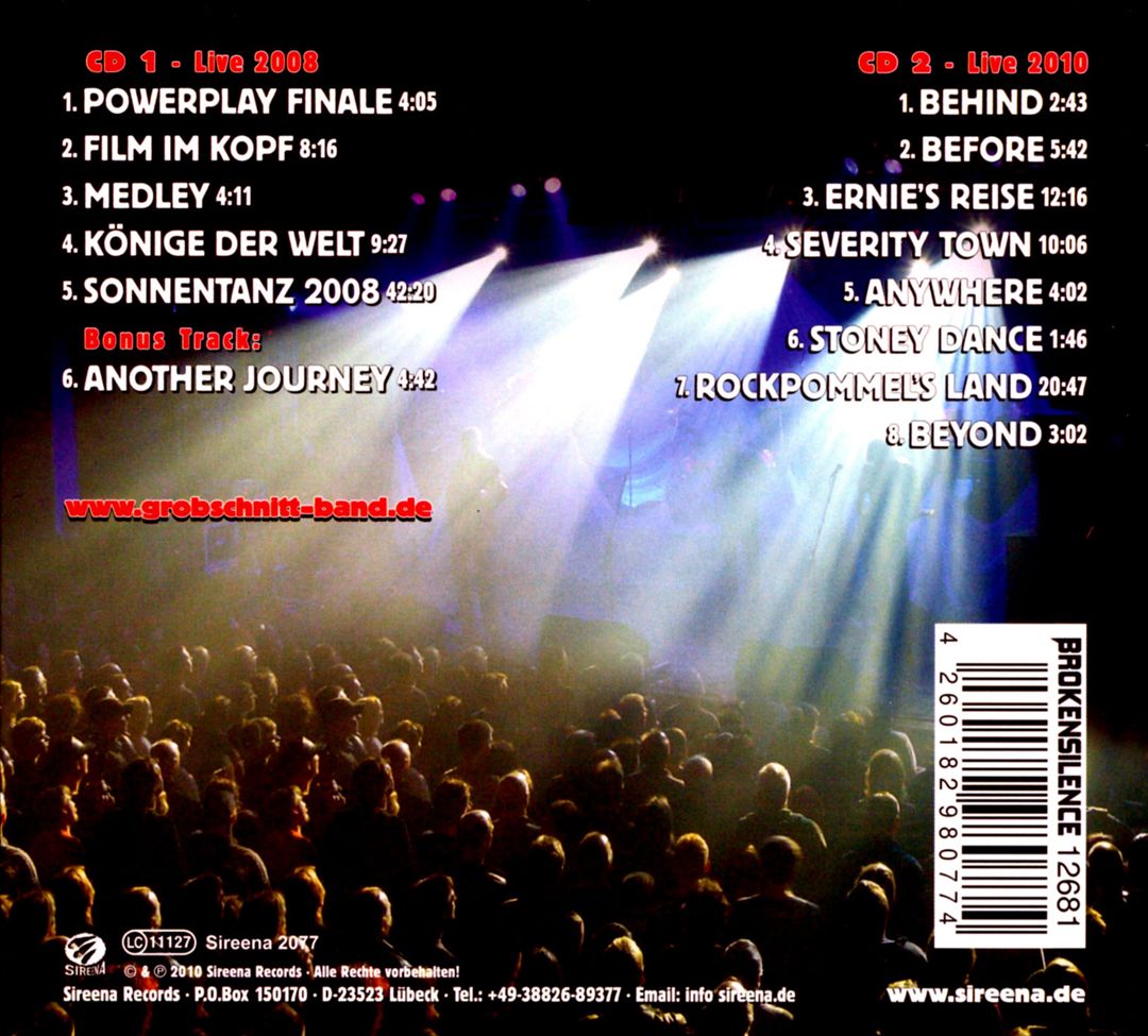 2008 Live 2010 cover art