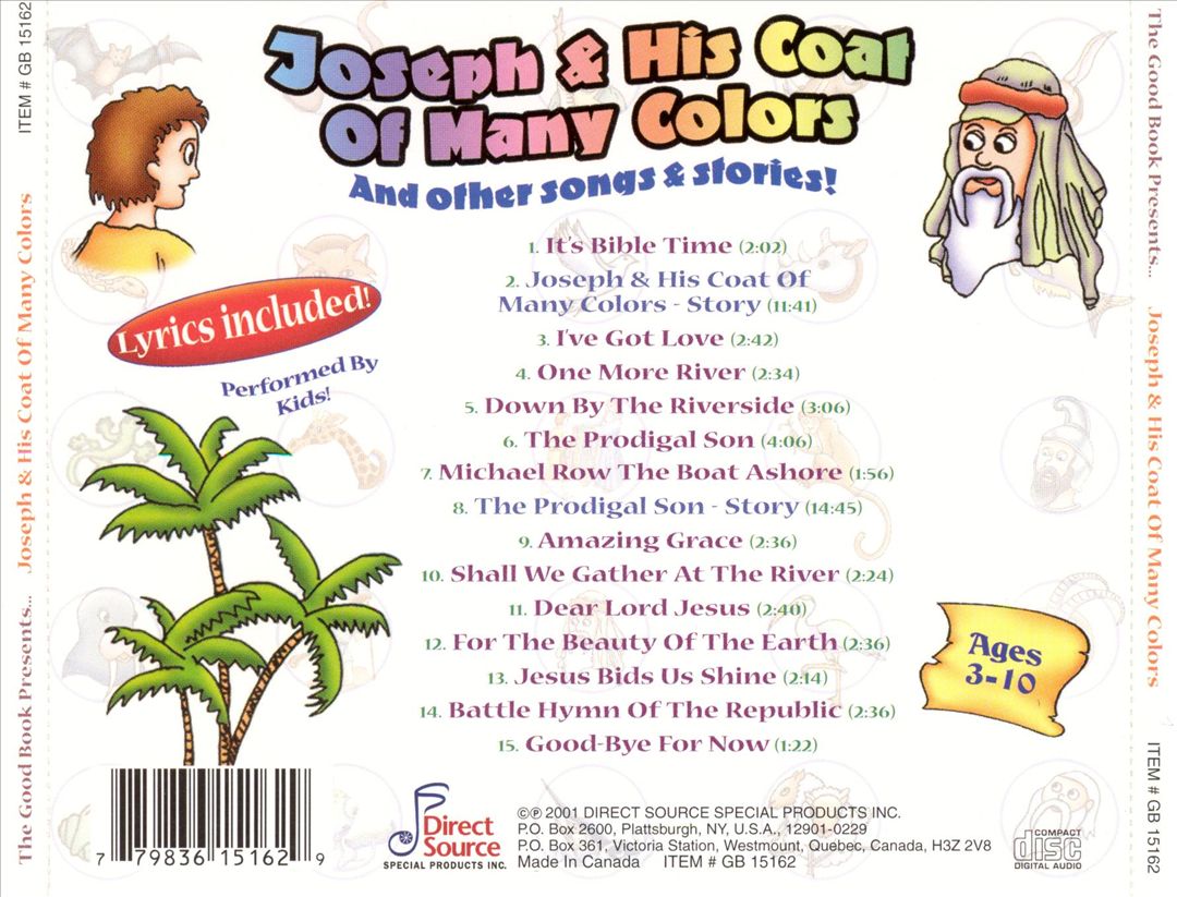 Good Book Presents: Joseph and His Coat of Man cover art