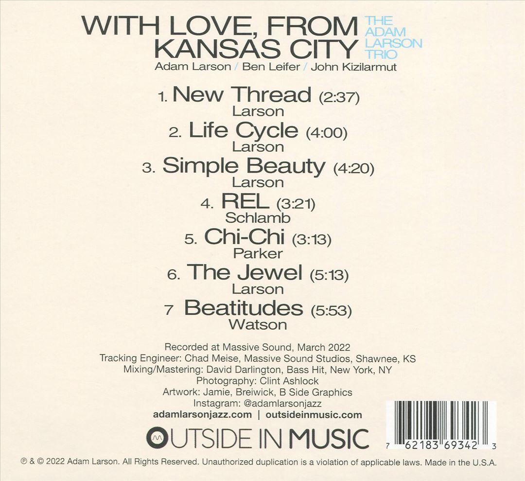With Love, From Kansas City cover art