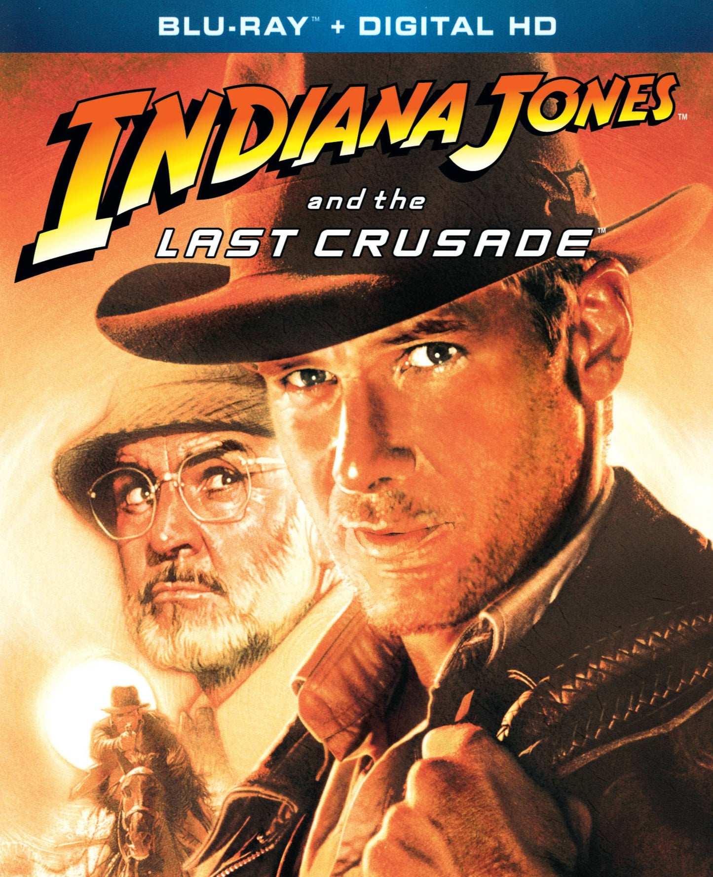 Indiana Jones and the Last Crusade [Blu-ray] cover art