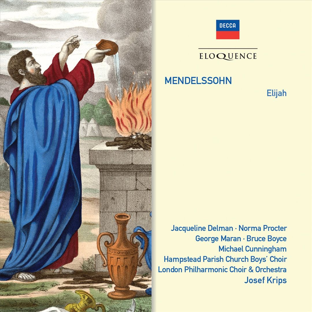 Mendelssohn: Elijah cover art