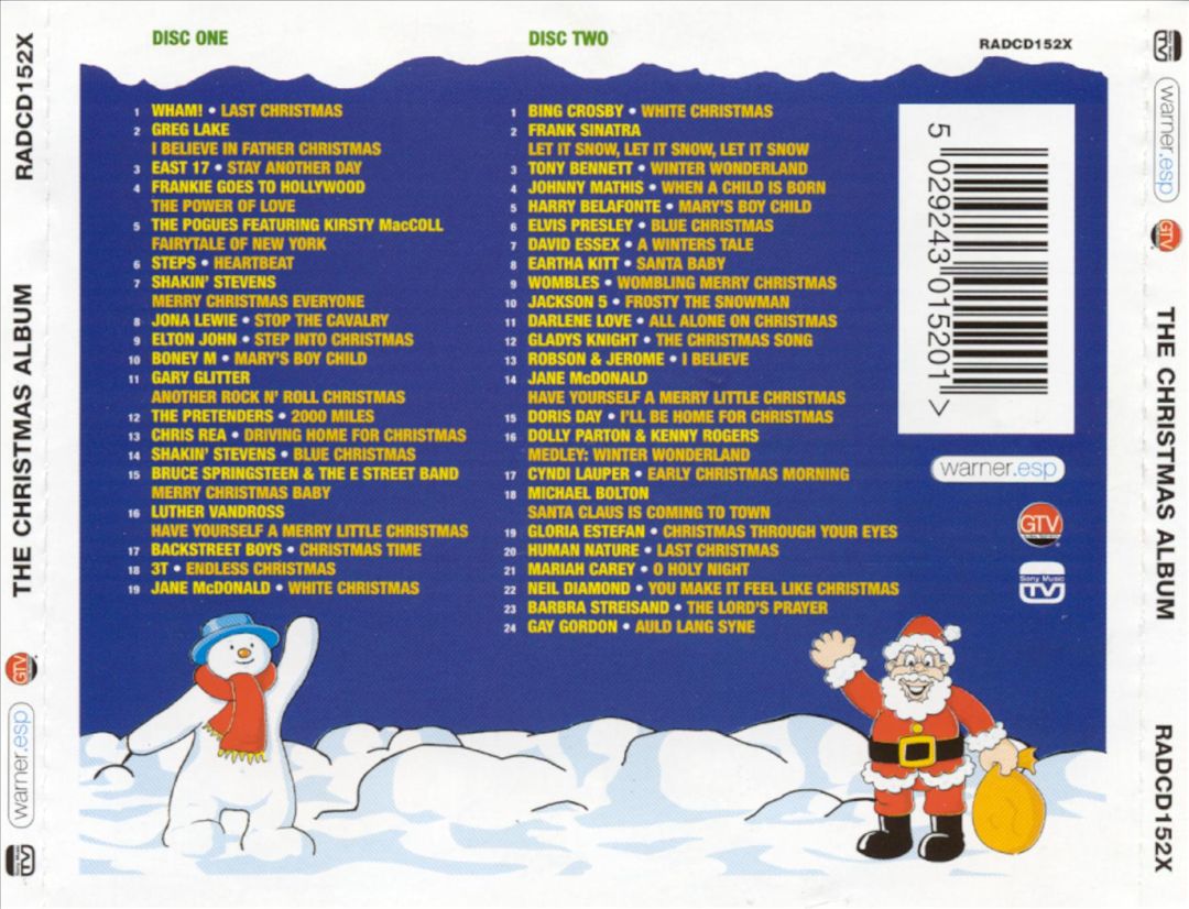 Christmas: The Album cover art