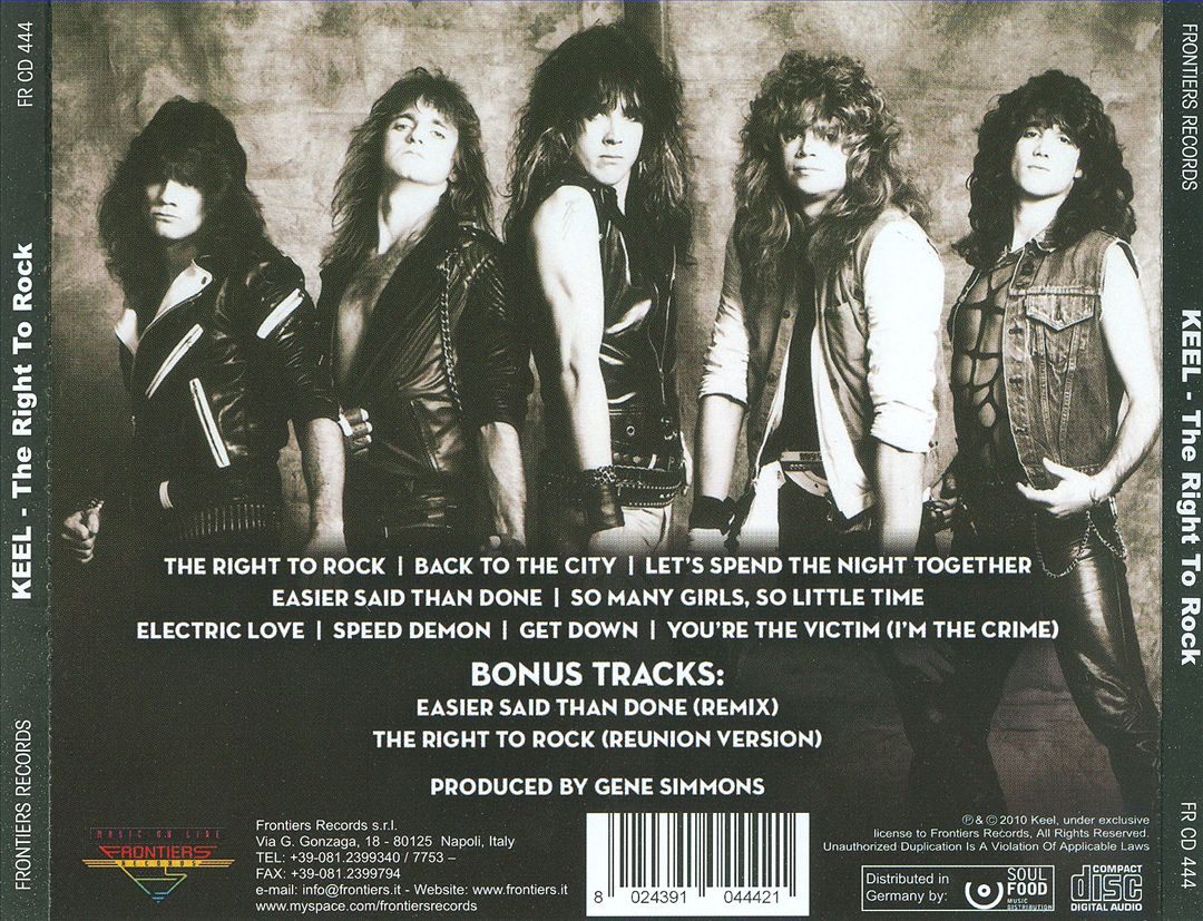 Right to Rock cover art