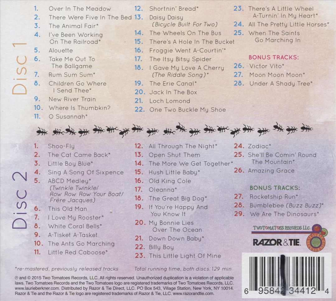 Laurie Berkner's Favorite Classic Kids' Songs cover art