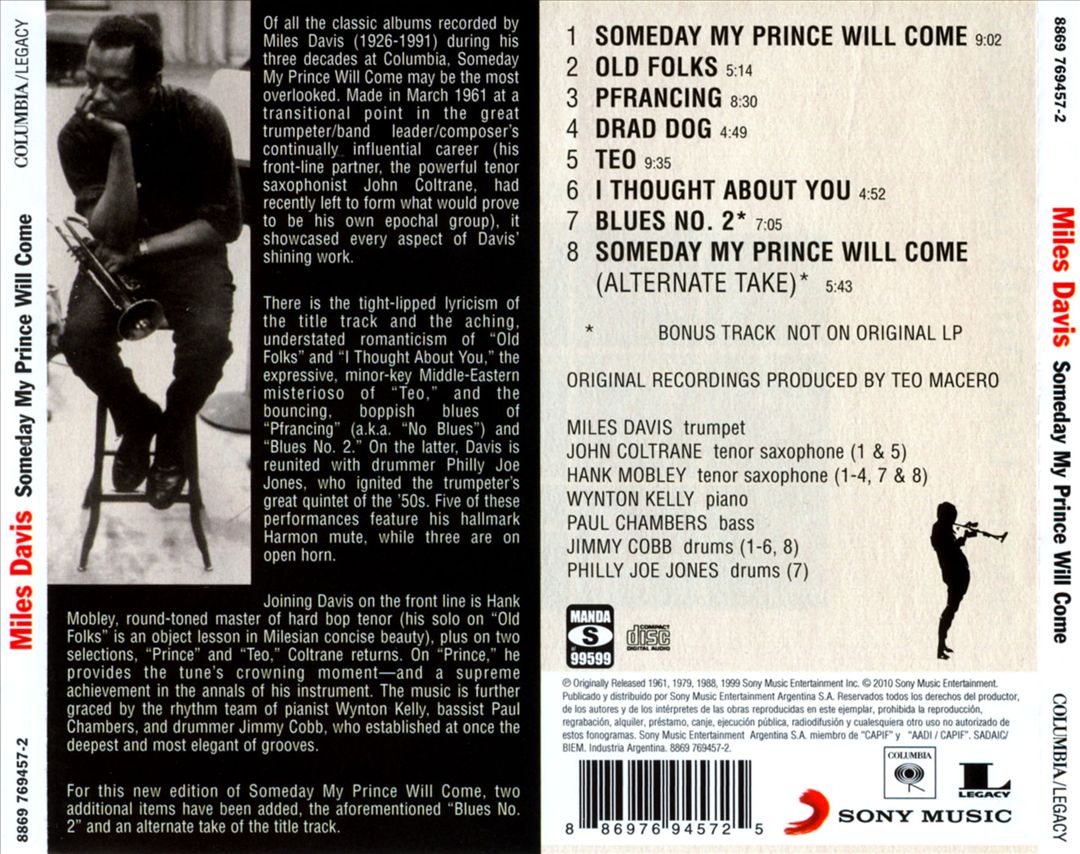 Someday My Prince Will Come cover art