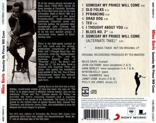 Someday My Prince Will Come cover art