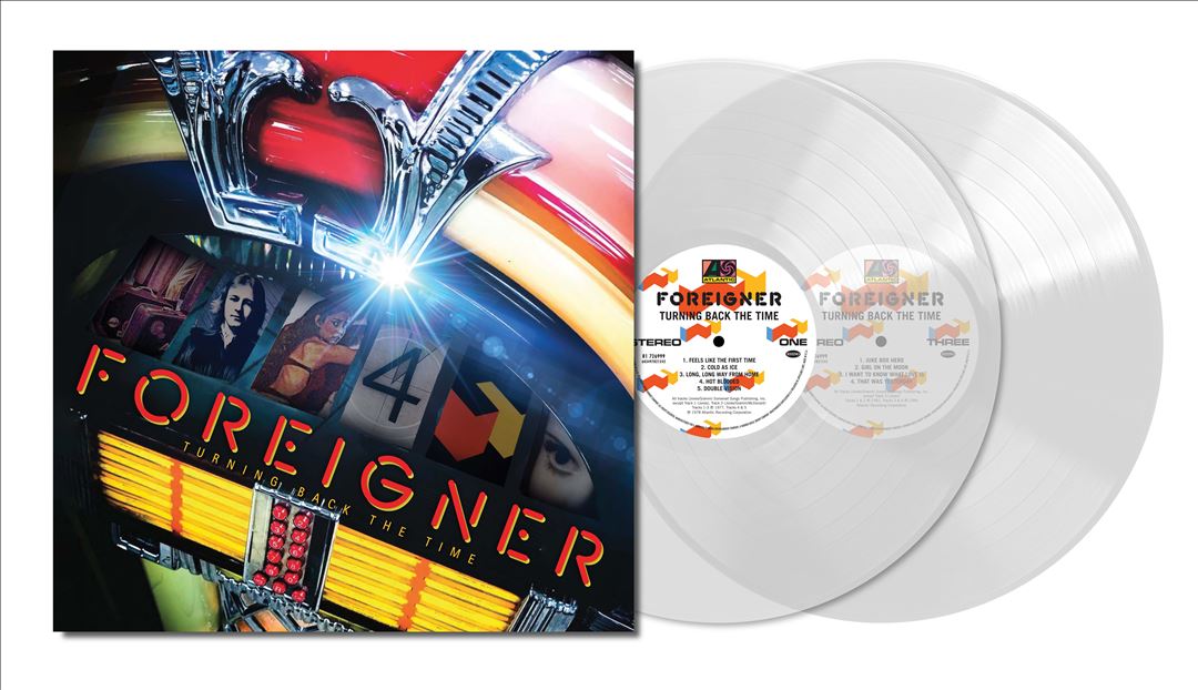Turning Back the Time [Ultra Clear Vinyl 2 LP] cover art