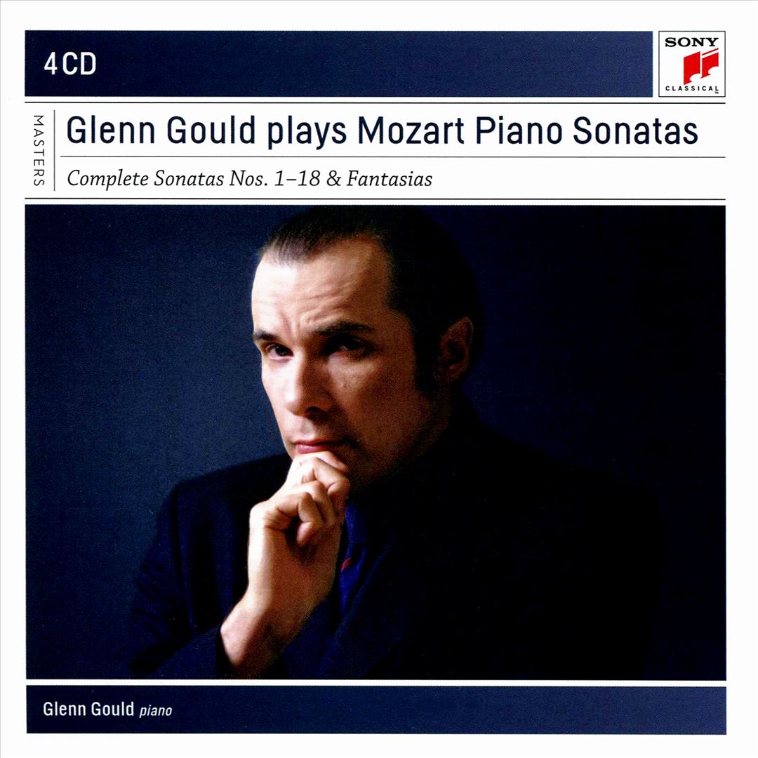 Glenn Gould plays Mozart Piano Sonatas: Complete Sonatas Nos. 1-18 & Fantasias cover art