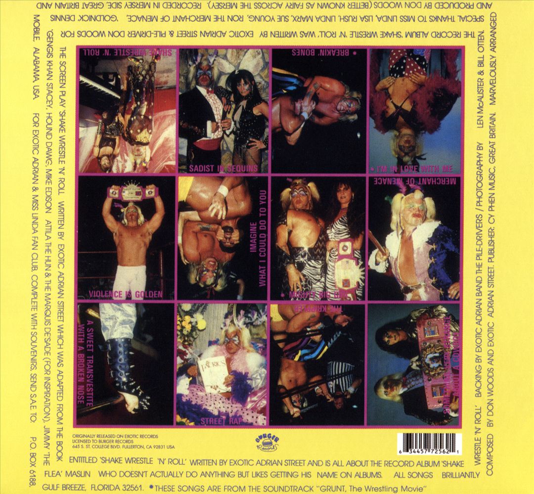 Shake, Wrestle 'n' Roll cover art