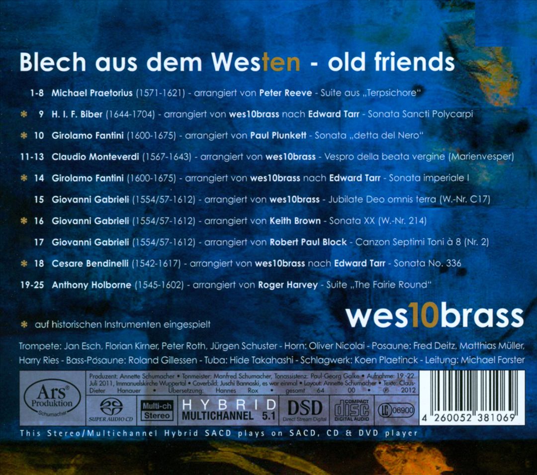 Blech aus dem Westen, Old Friends cover art
