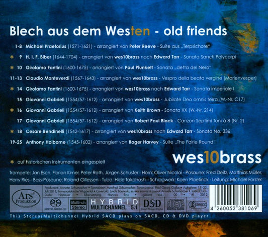 Blech aus dem Westen, Old Friends cover art