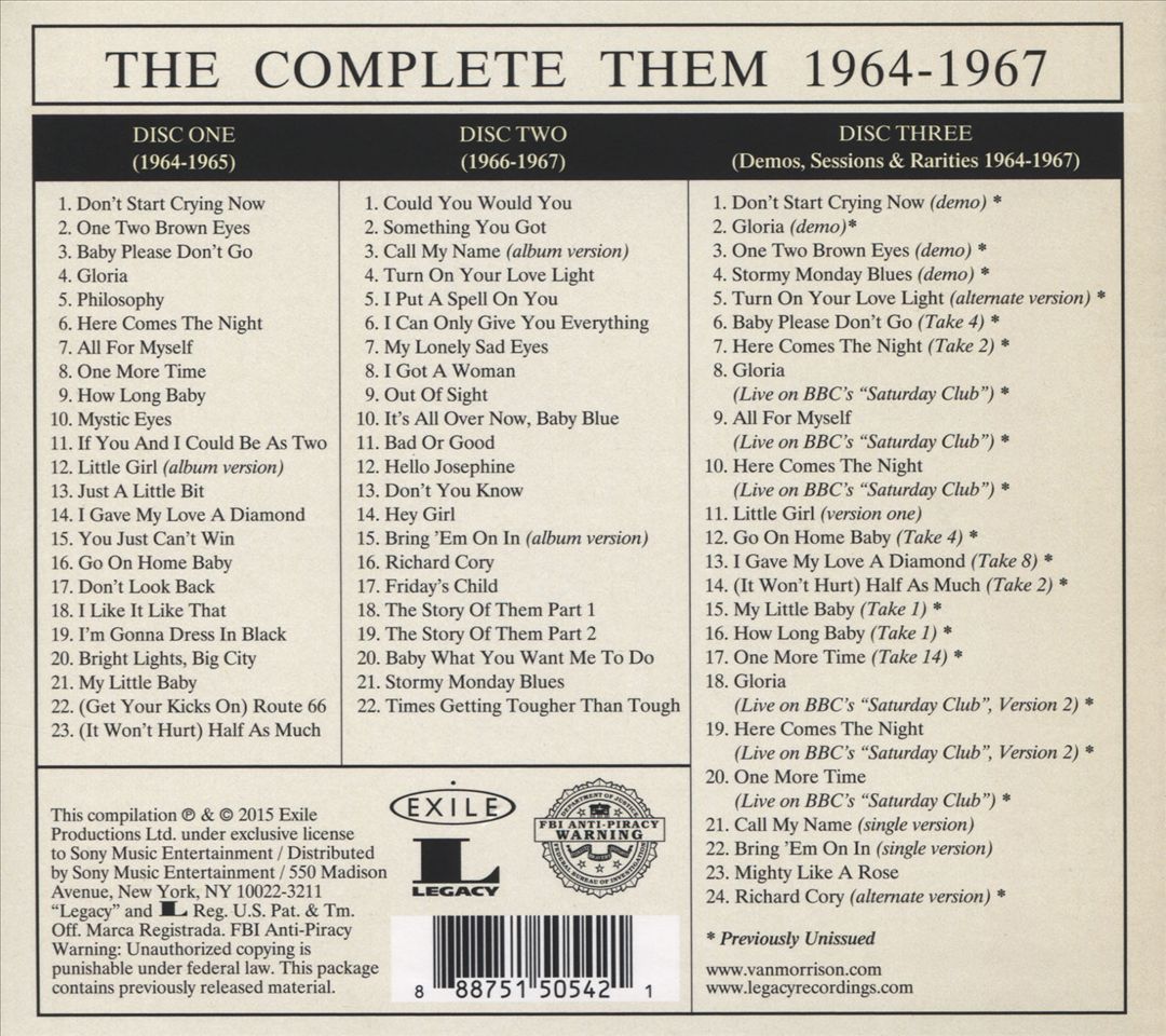 Complete Them: 1964-1967 cover art