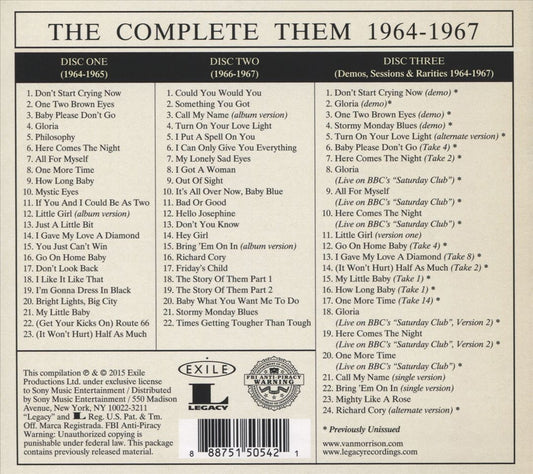 Complete Them: 1964-1967 cover art