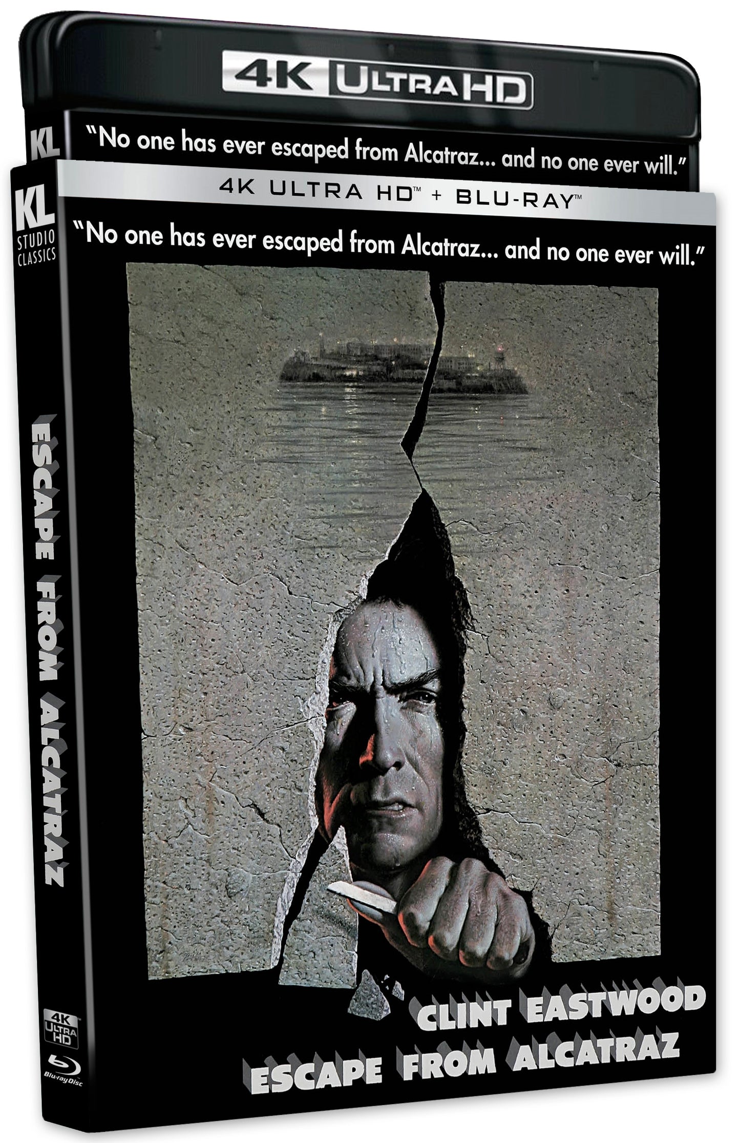 Escape from Alcatraz [4K Ultra HD Blu-ray] cover art