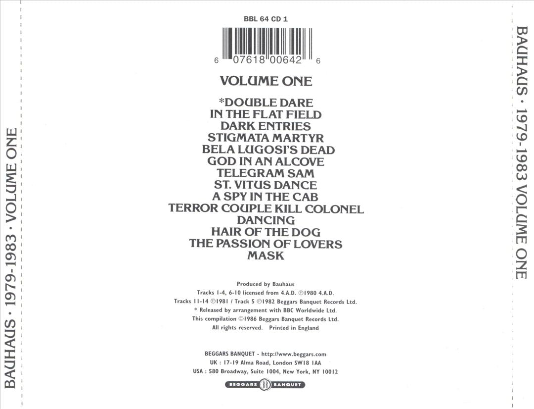 1979-1983, Vol. 1 cover art