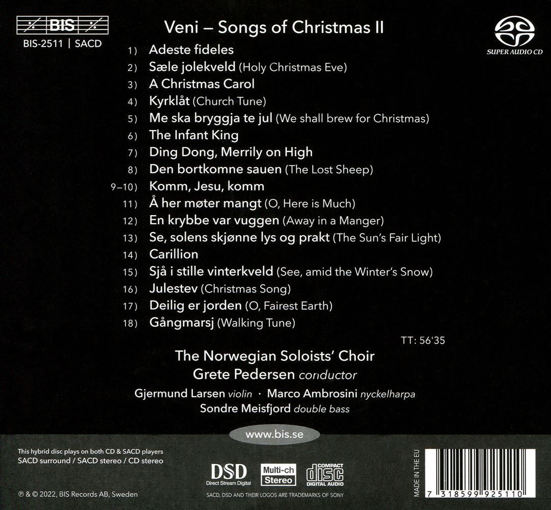 Veni: Songs of Christmas II cover art