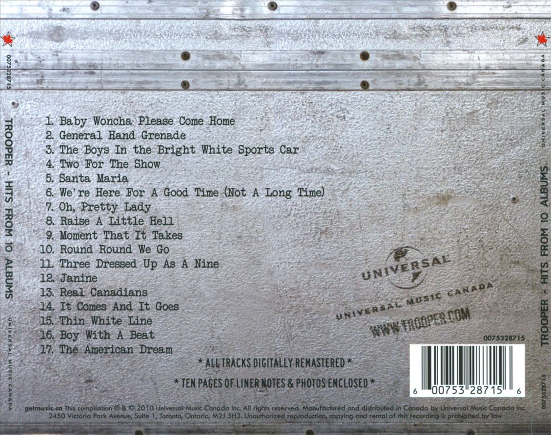 Hits from 10 Albums cover art