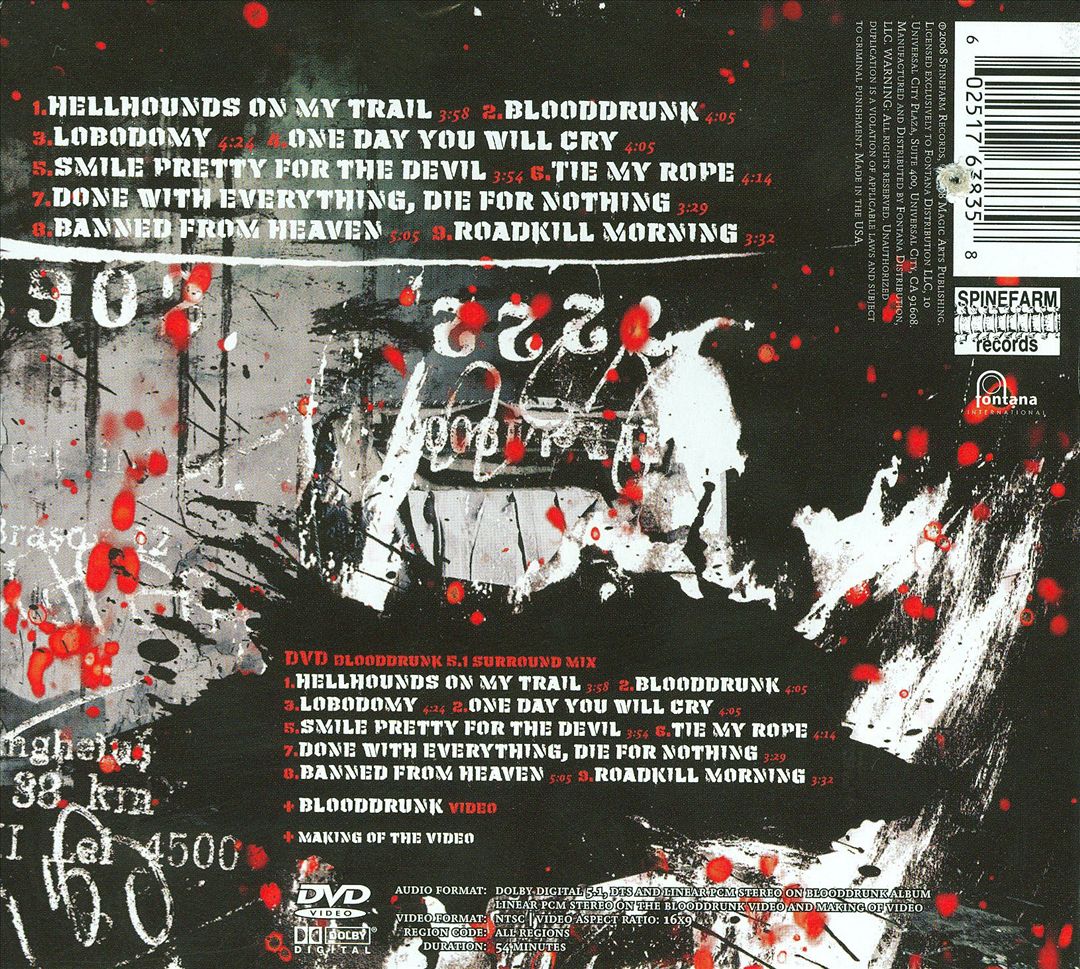 Blooddrunk [CD/DVD] cover art