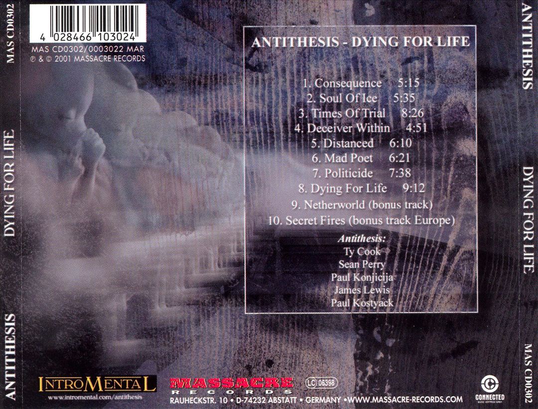 Dying for Life cover art