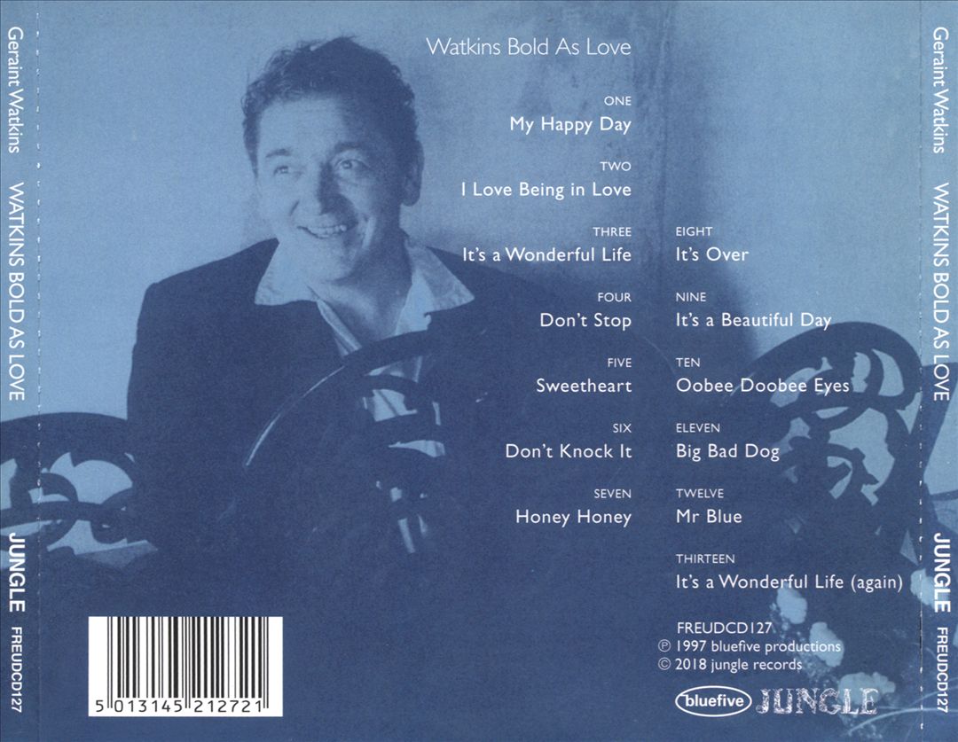 Watkins Bold as Love cover art