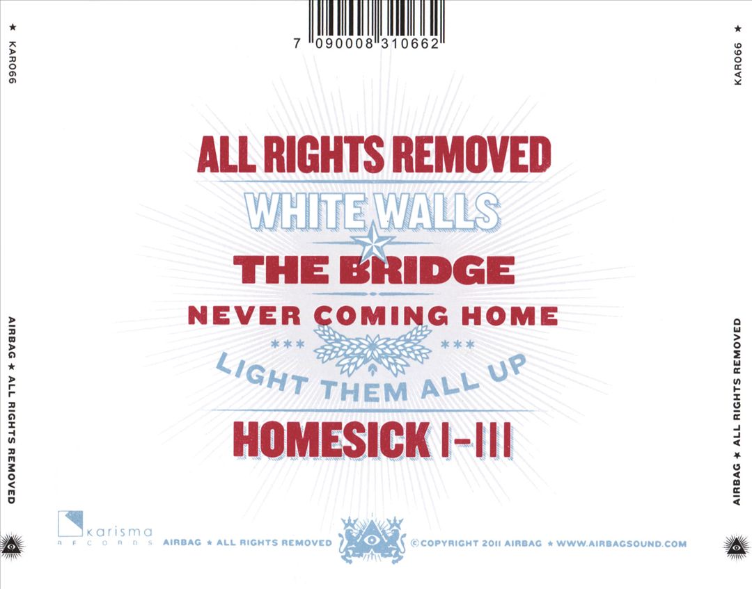 All Rights Removed cover art