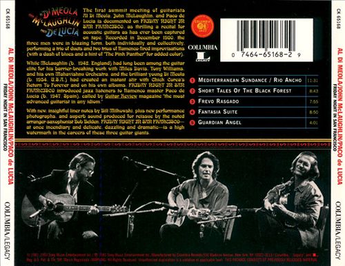 Friday Night in San Francisco cover art