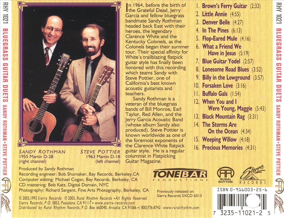 Bluegrass Guitar Duets cover art