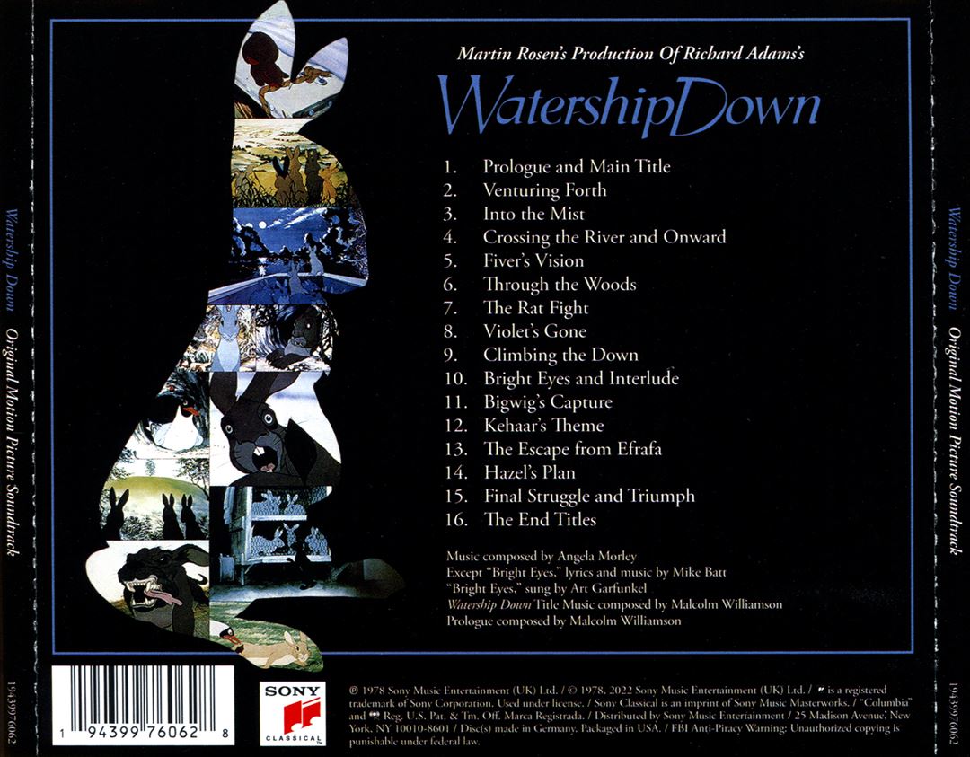 Watership Down [Original Soundtrack] cover art
