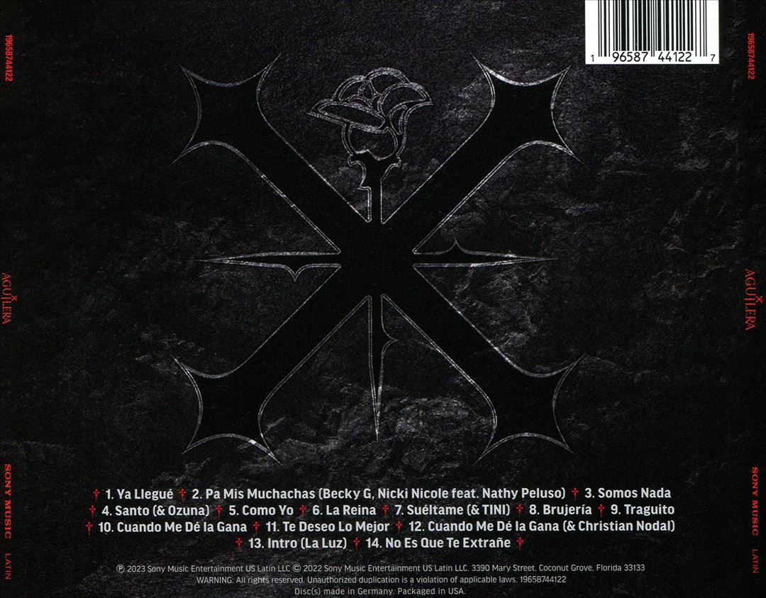 AGUILERA cover art