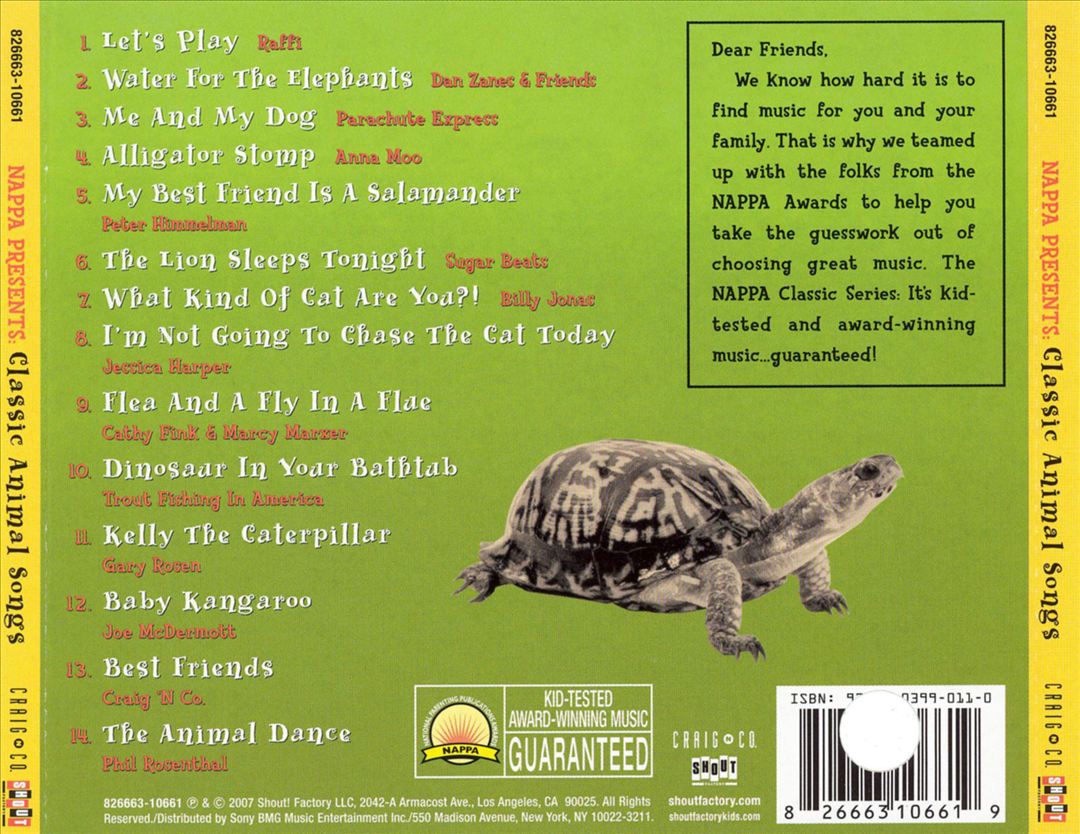Classic Animal Songs [14 Tracks] cover art