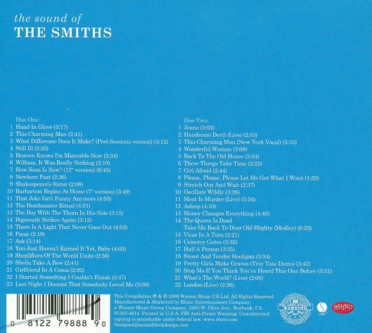 The Sound of The Smiths [Deluxe Edition] cover art