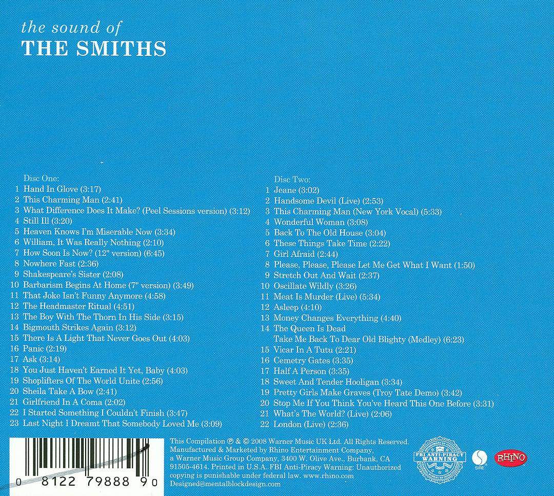 The Sound of The Smiths [Deluxe Edition] cover art